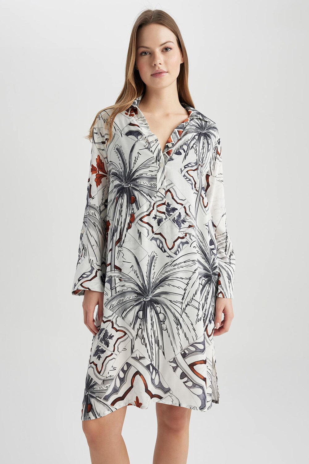 

Платье DeFacto Strand REGULAR FIT, цвет Dunkelorange