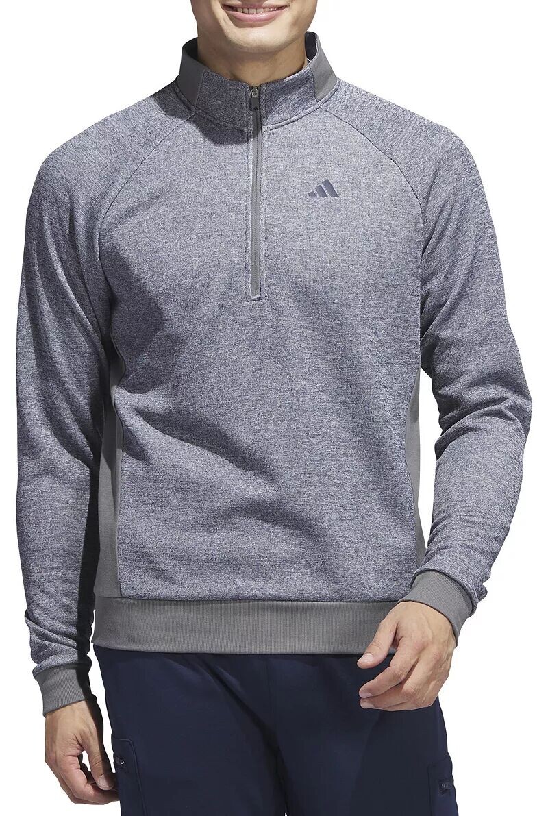 

Мужской пуловер для гольфа Adidas DWR с молнией 1/4, мультиколор