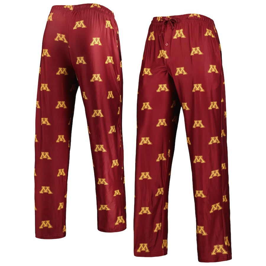 

Брюки Concepts Sport Minnesota Golden Gophers, бордовый