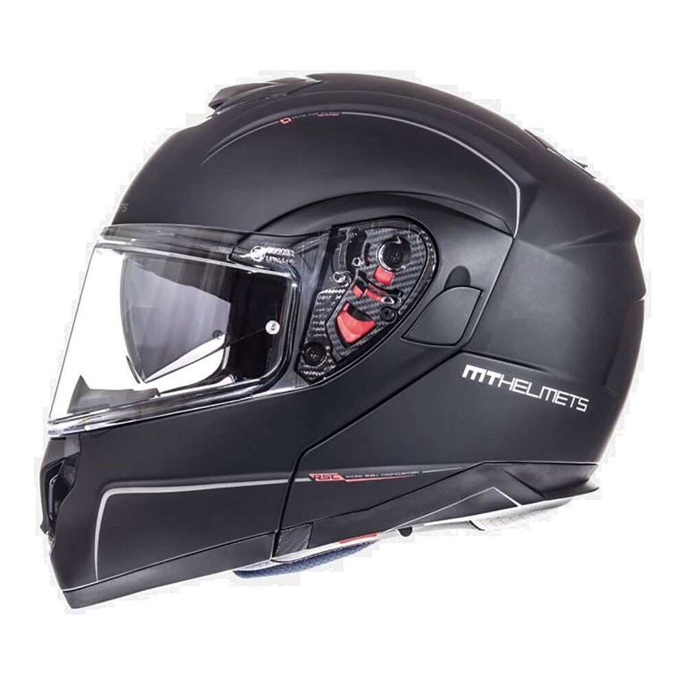 

Модульный шлем MT Helmets Atom SV Solid, черный