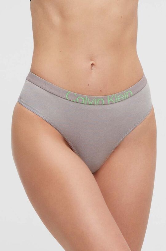 

Шлепки Calvin Klein Underwear, серый
