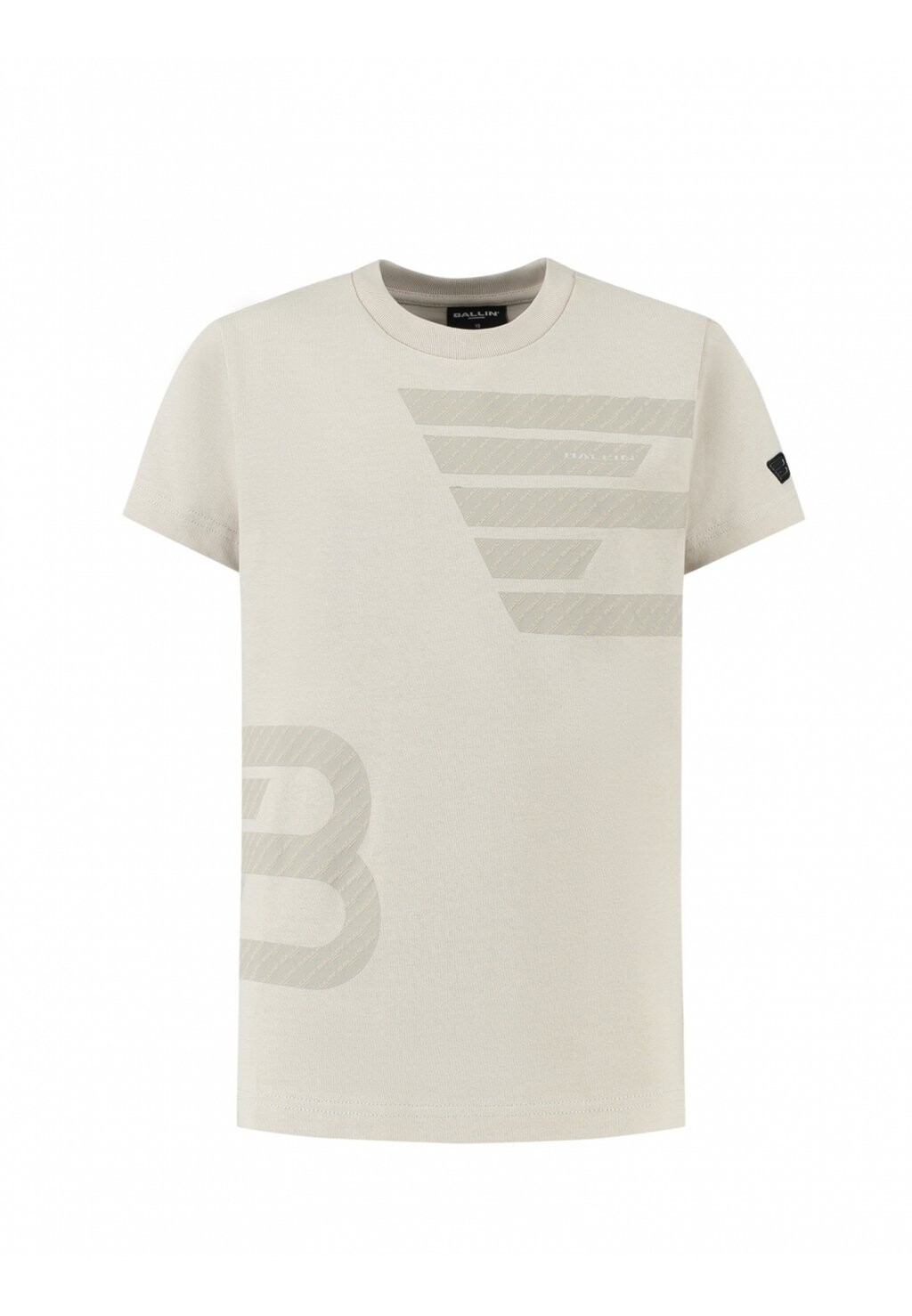 

Футболка с принтом REGULAR FIT CREWNECK Ballin, цвет sand