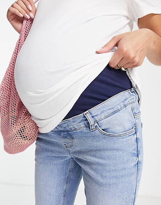 

Синие джинсы скинни Urban Bliss Maternity