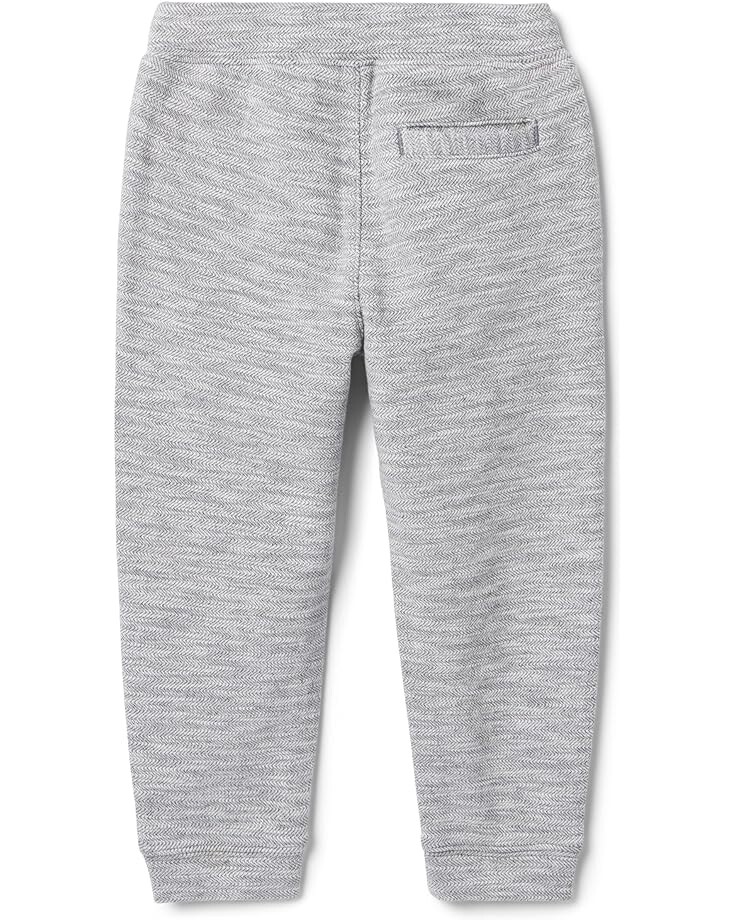 

Брюки Janie and Jack Herringbone Joggers, серый