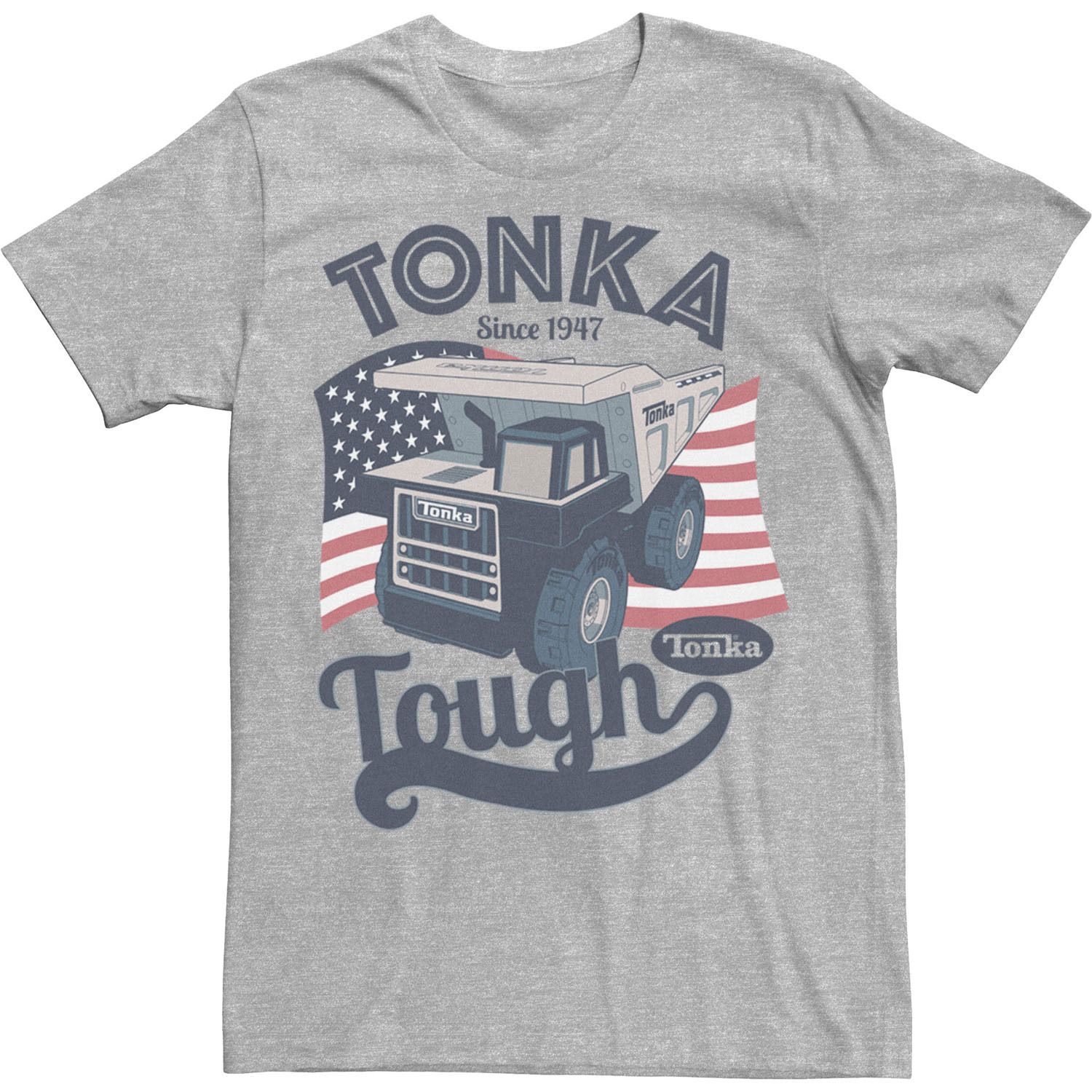 Мужская футболка Tonka Tough с логотипом американского флага Licensed Character