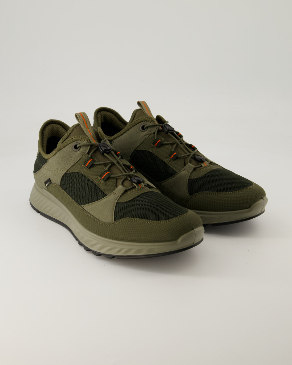 

Низкие кроссовки Ecco Freizeit Schuhe, зеленый, Серый