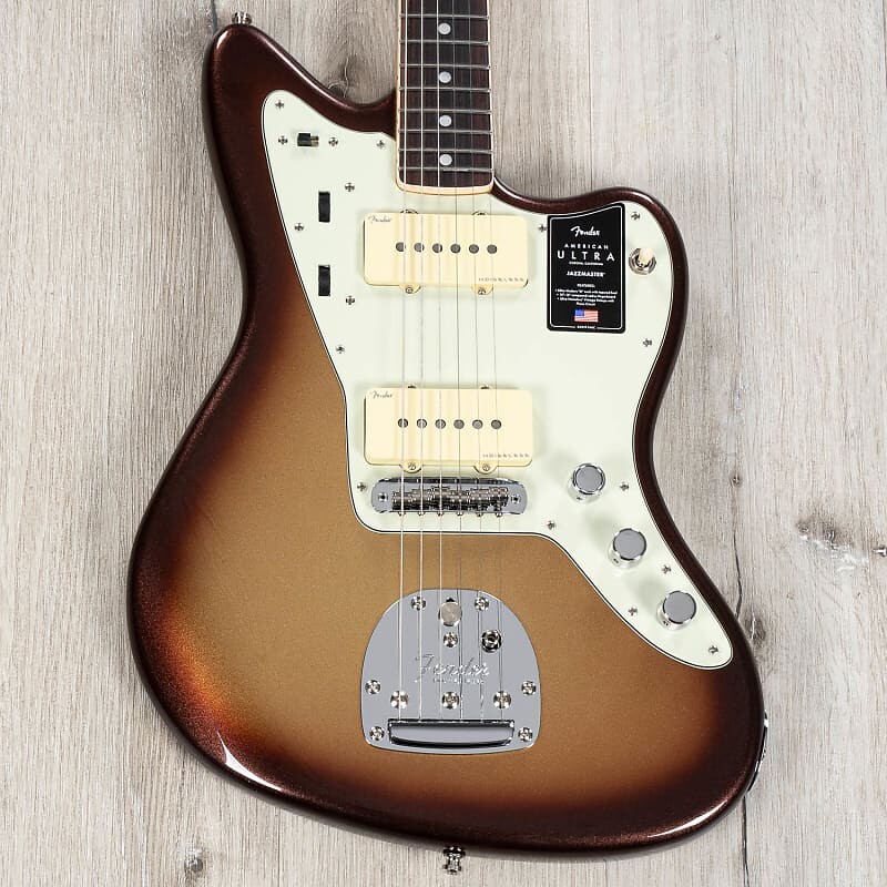 

Электрогитара Fender American Ultra Jazzmaster Guitar, Rosewood Fingerboard, Mocha Burst