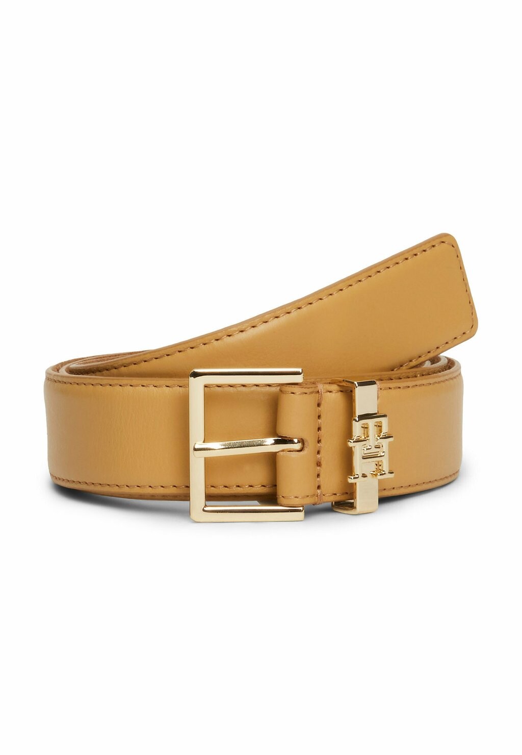 

Пояс MONOGRAM SQUARE BUCKLE Tommy Hilfiger, бежевый