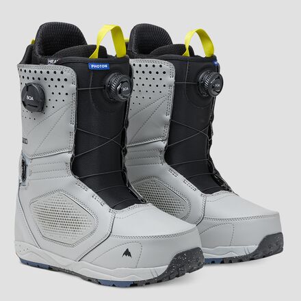 Широкие сноубордические ботинки Photon BOA — 2024 г. Burton, серый ботинки для сноуборда burton grom boa цвет белый фиолетовый длина стельки 21