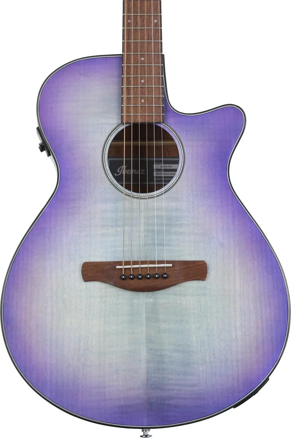 

Акустически-электрическая гитара Ibanez AEG70PIH - Purple Iris