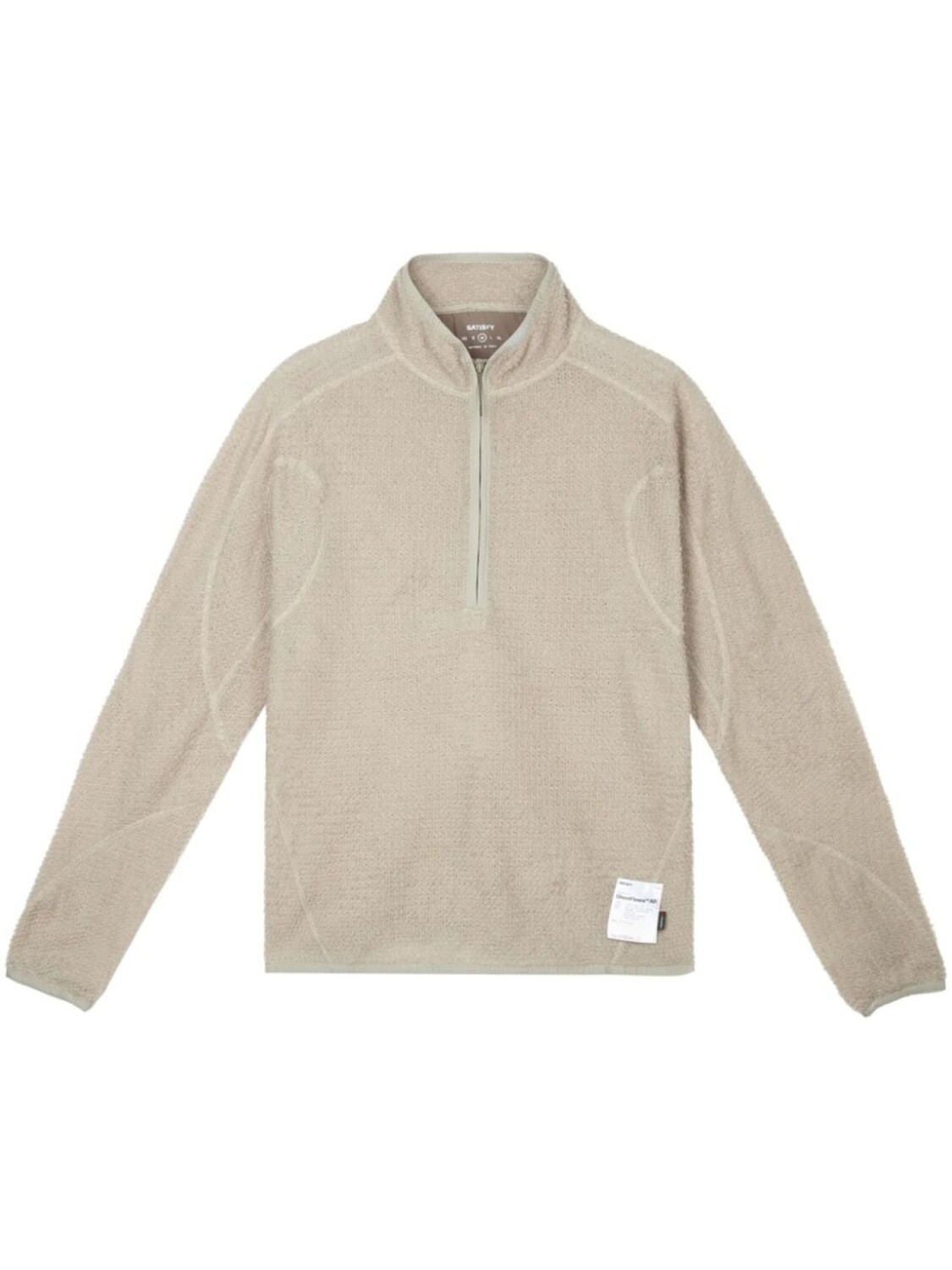 

Satisfy толстовка GhostFleece на молнии, серый
