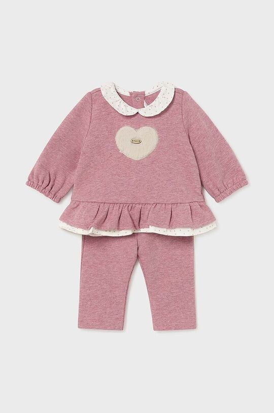 

Хлопковый детский комплект Mayoral Newborn, розовый