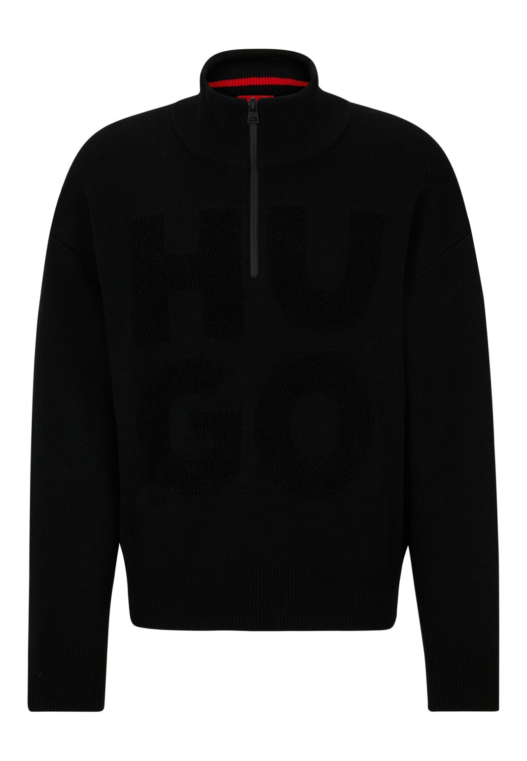 

Свитер HUGO SONEL Oversize Fit, черный