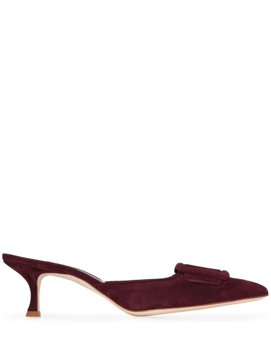 

Manolo Blahnik туфли Maysale 50 с пряжками, красный