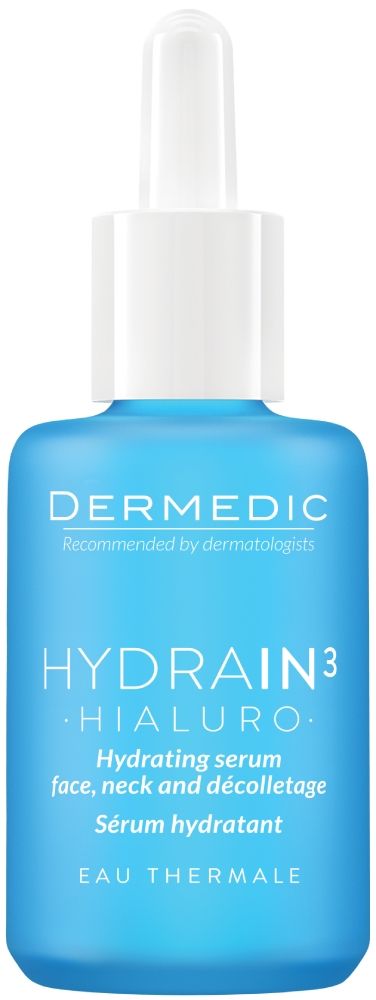 Dermedic Hydrain3 Hialuro сыворотка для лица, 30 ml dermedic hydrain3 hialuro увлажняющая сыворотка для лица шеи и декольте 30 мл