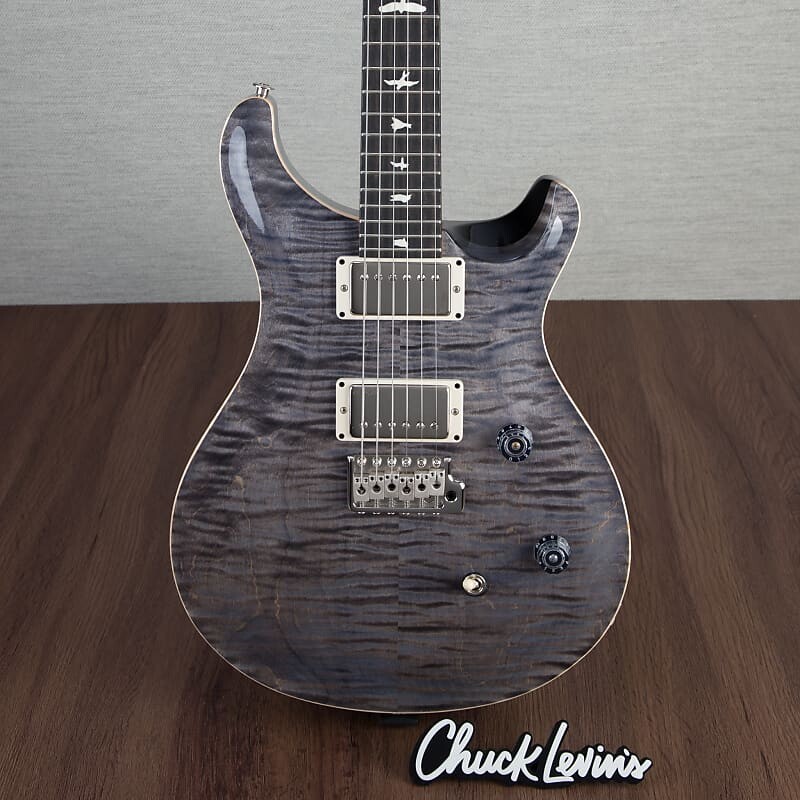 

Электрогитара PRS CE24 Flame Maple Electric Guitar, Ebony Fingerboard - Elephant Grey - CHUCKSCLUSIVE - #230365233