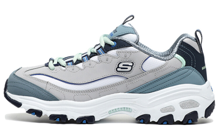 

Skechers D'Lites 1.0 Low Женские кроссовки Серый/Синий