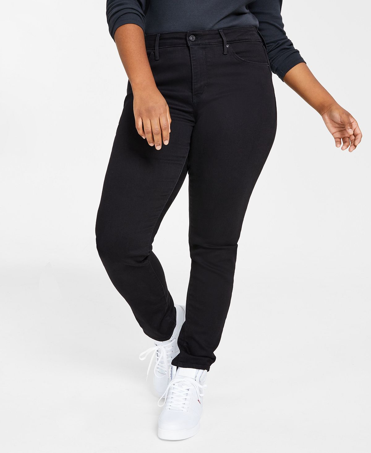 Модные моделирующие джинсы скинни размера 311 большого размера Levi's