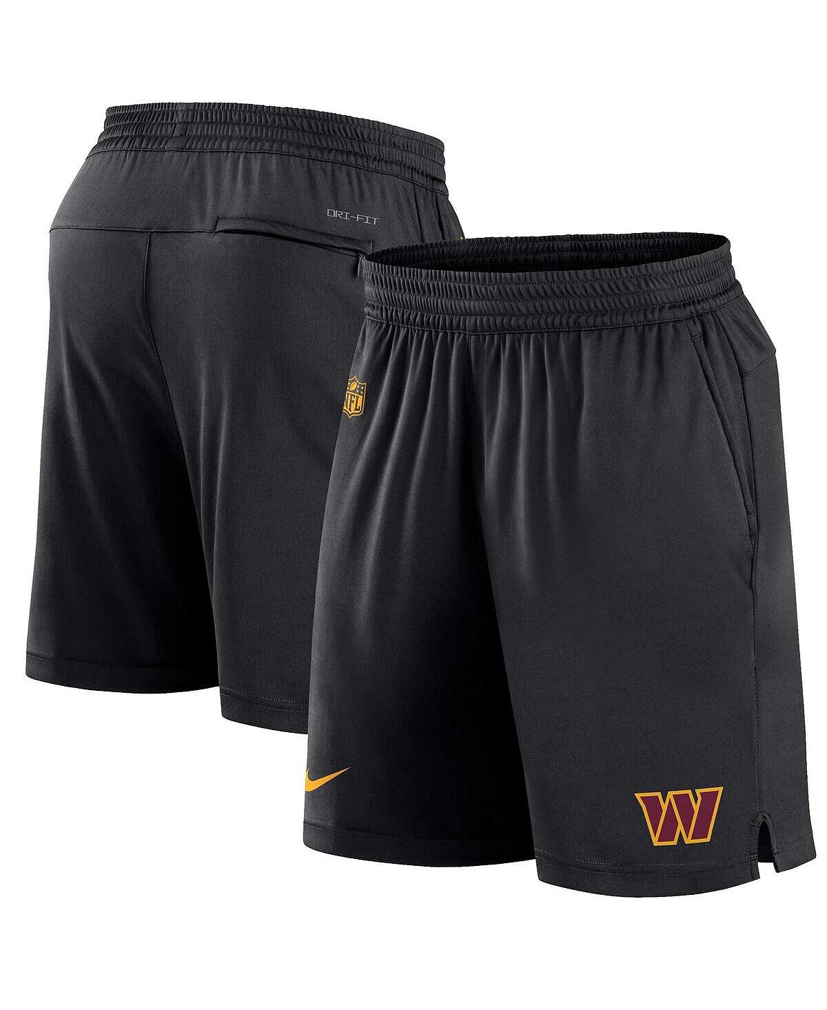

Мужские черные спортивные шорты Washington Commanders Sideline Nike