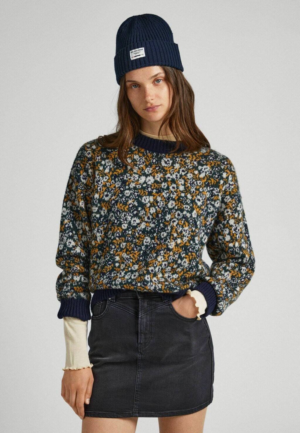 

Вязаный джемпер Pepe Jeans, зеленый