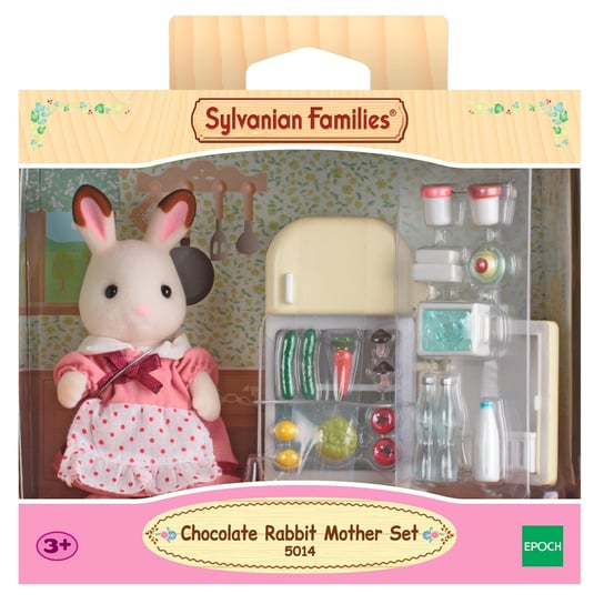 Sylvanian Families, Коллекционные фигурки, Набор «Мама-кролик» с холодильником