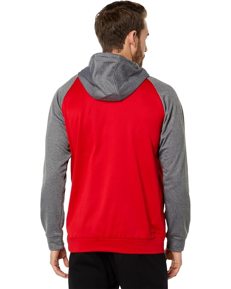 

Худи Adidas Game & Go Big Logo Pullover Hoodie, цвет Scarlet/Dark Grey Heather Solid Grey