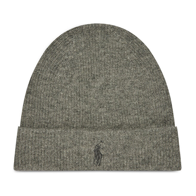 

Шапка Polo Ralph Lauren MClassic, серый