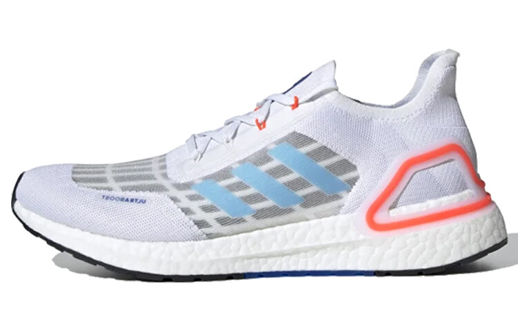 

Adidas Ultra Boost Summer.Rdy Белый Glory Blue Solar Red