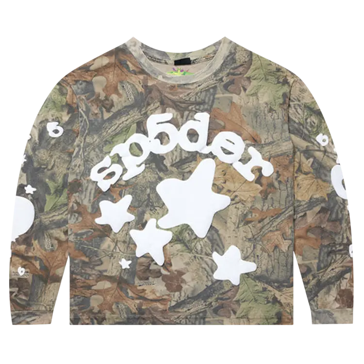 

Футболка Sp5der Beluga Long-Sleeve 'Real Tree', разноцветный