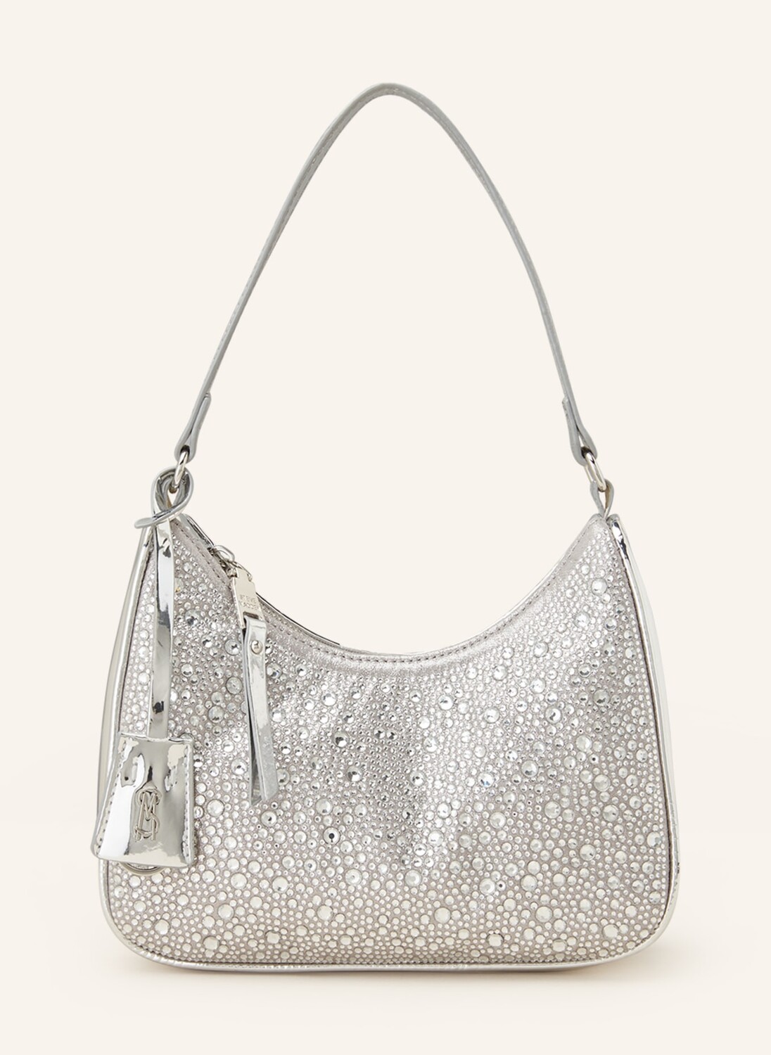 

Сумка через плечо STEVE MADDEN BMARTAJ mit Schmucksteinen, серебряный
