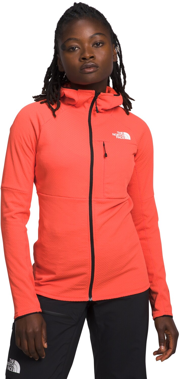

Толстовка с молнией во всю длину Summit FUTUREFLEECE — женская The North Face, оранжевый