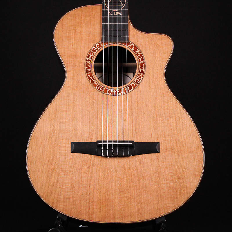Акустическая гитара Taylor JMSM Jason Mraz Signature Nylon String Guitar Natural Red Cedar 2023