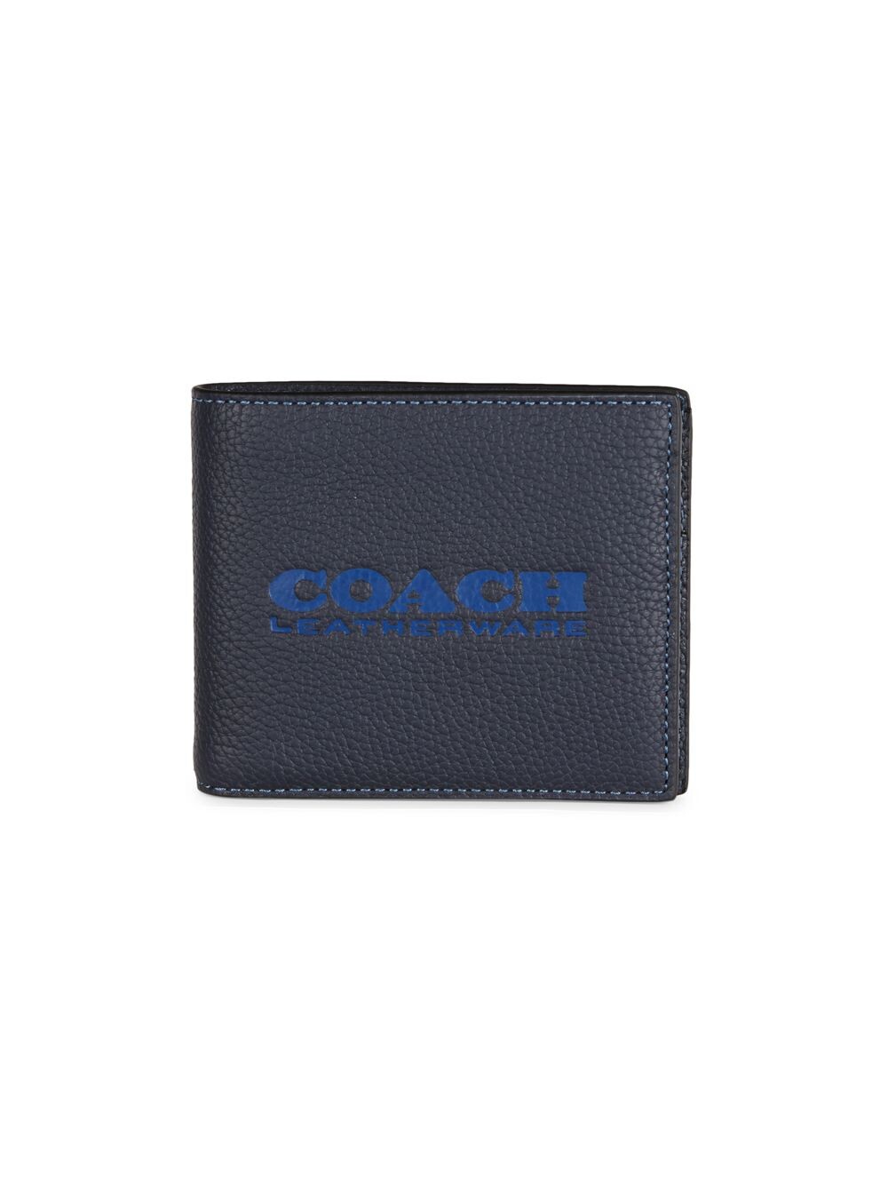 

Кожаный кошелек COACH, нави