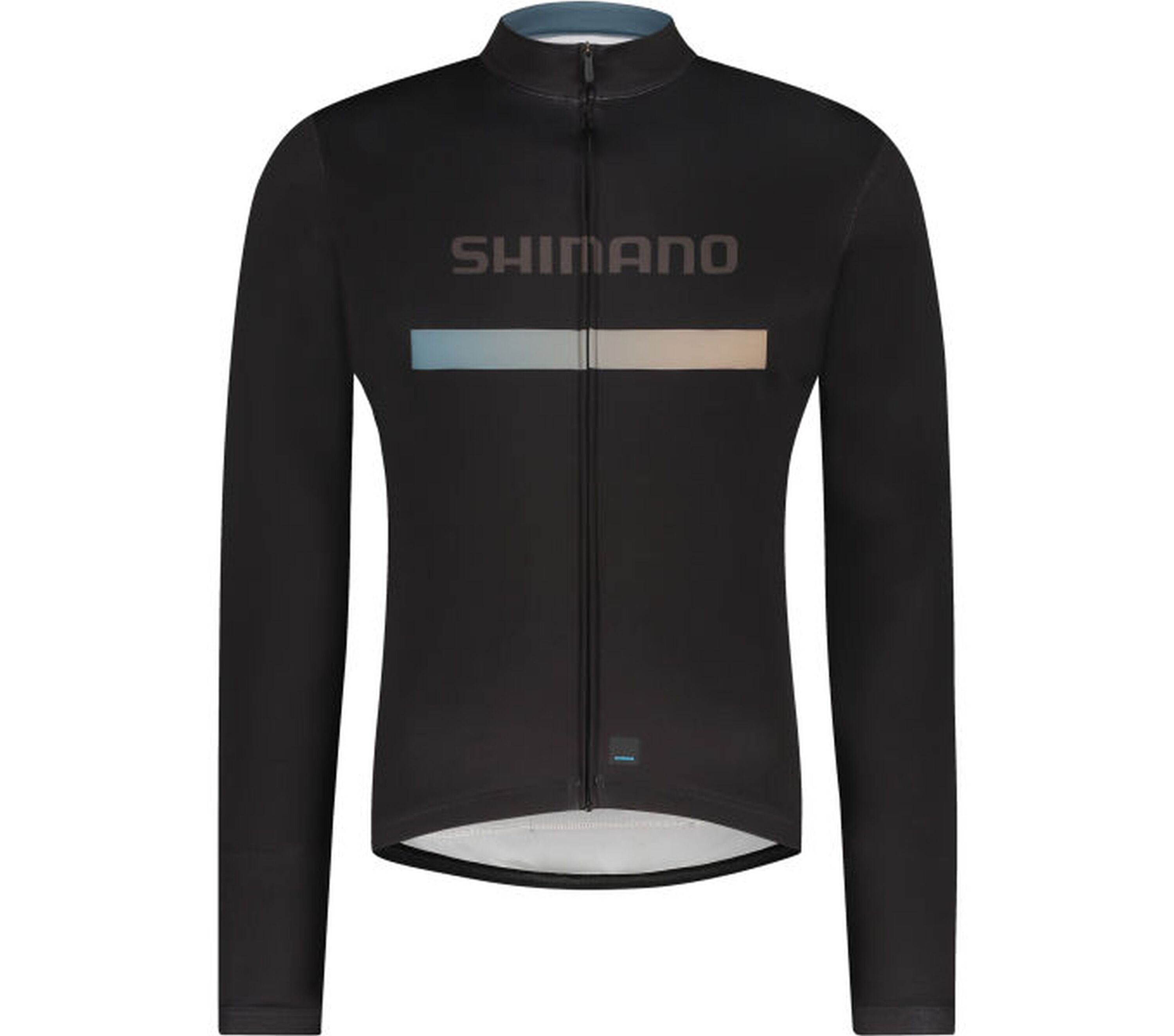 Рубашка SHIMANO Long Sleeves Jersey Printed VERTEX, черный рубашка shimano long sleeve jersey warm printed myoko цвет zinfandel