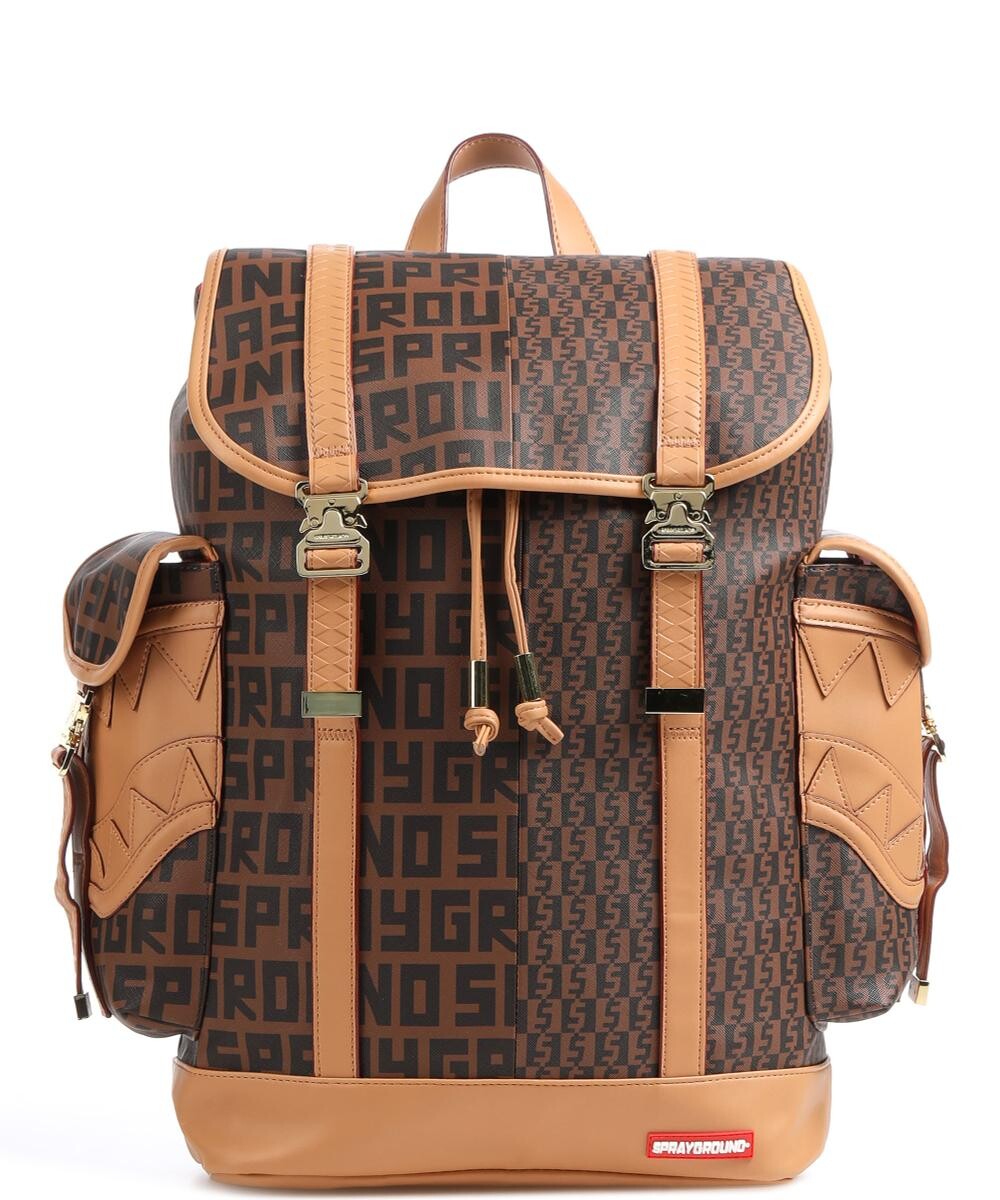 

Сплит-рюкзак Henney Monte Carlo 15″ из искусственной кожи Sprayground, коричневый