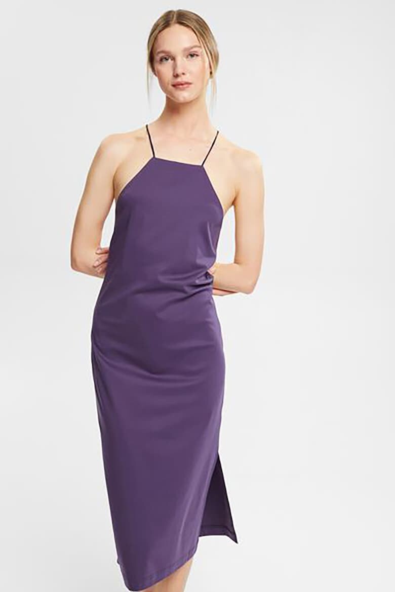 

Платье с разрезом по бокам Esprit, фиолетовый