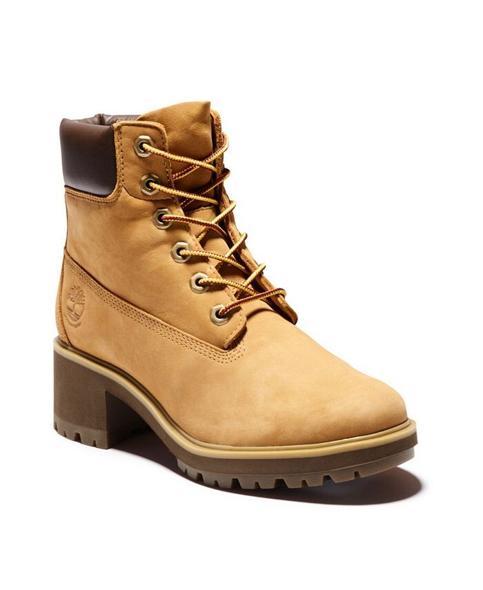 

Женские водонепроницаемые ботинки Kinsley с выступающей подошвой от Finish Line Timberland, тан/бежевый