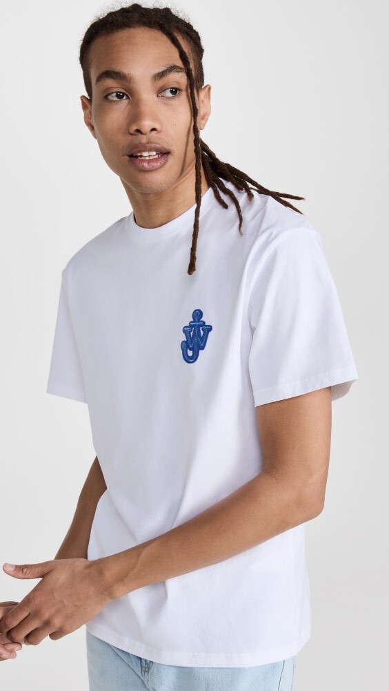 

Футболка JW Anderson Anchor Patch, белый
