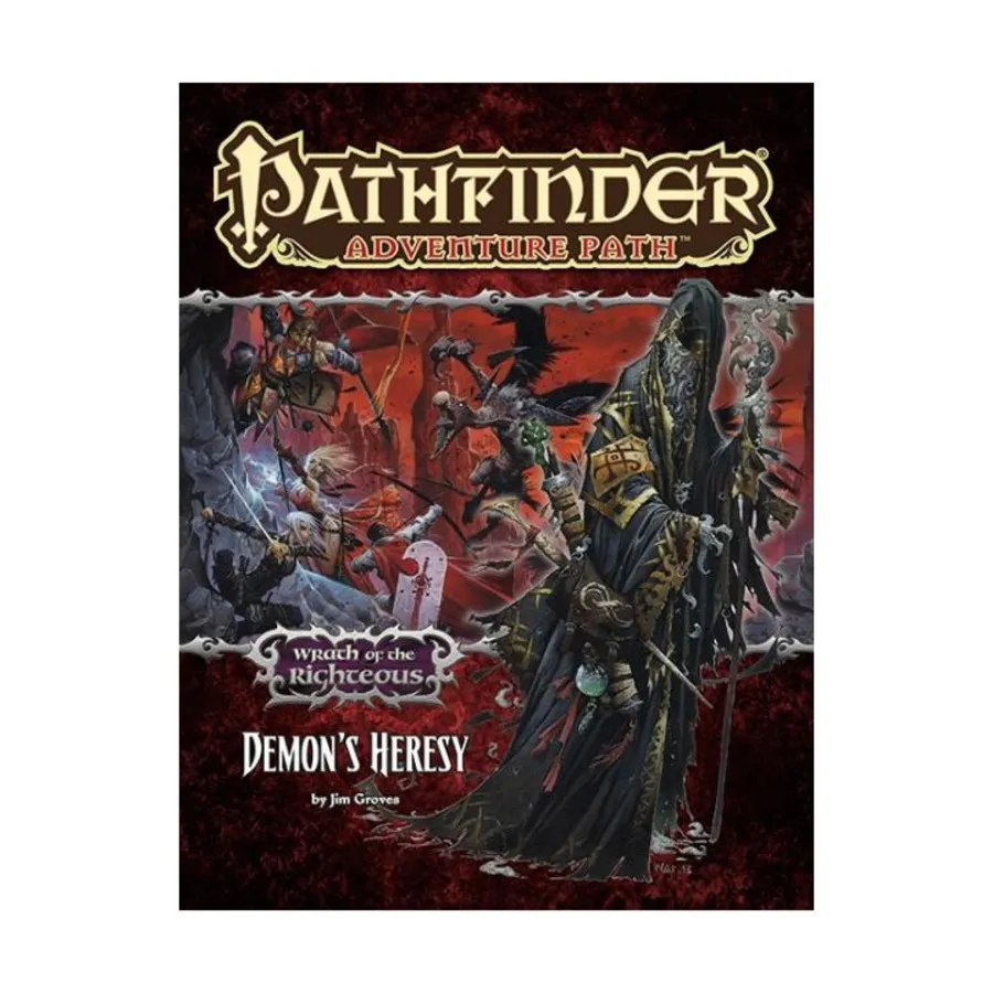 

#75 "Wrath of the Righteous #3 - Demon's Heresy", Pathfinder Roleplaying Game (1st Edition) - Adventure Path #061 - #090, мягкая обложка