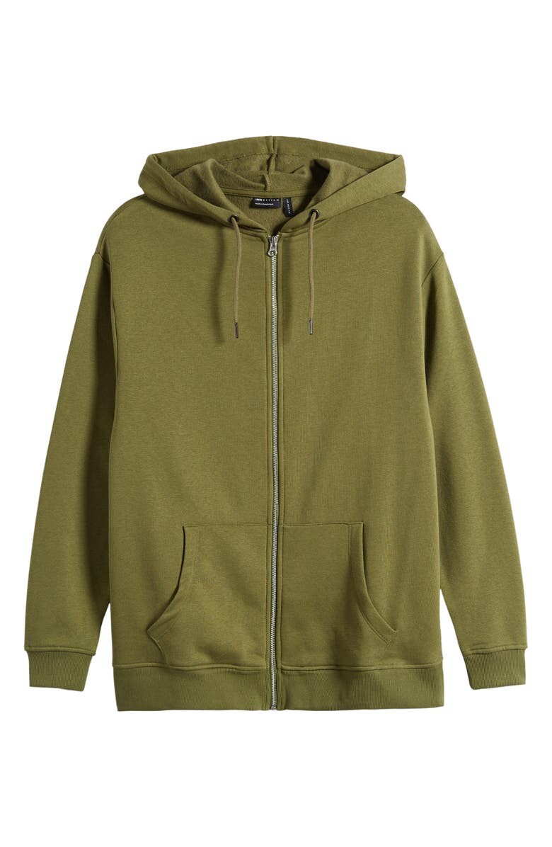 

Худи оверсайз на молнии ASOS DESIGN
