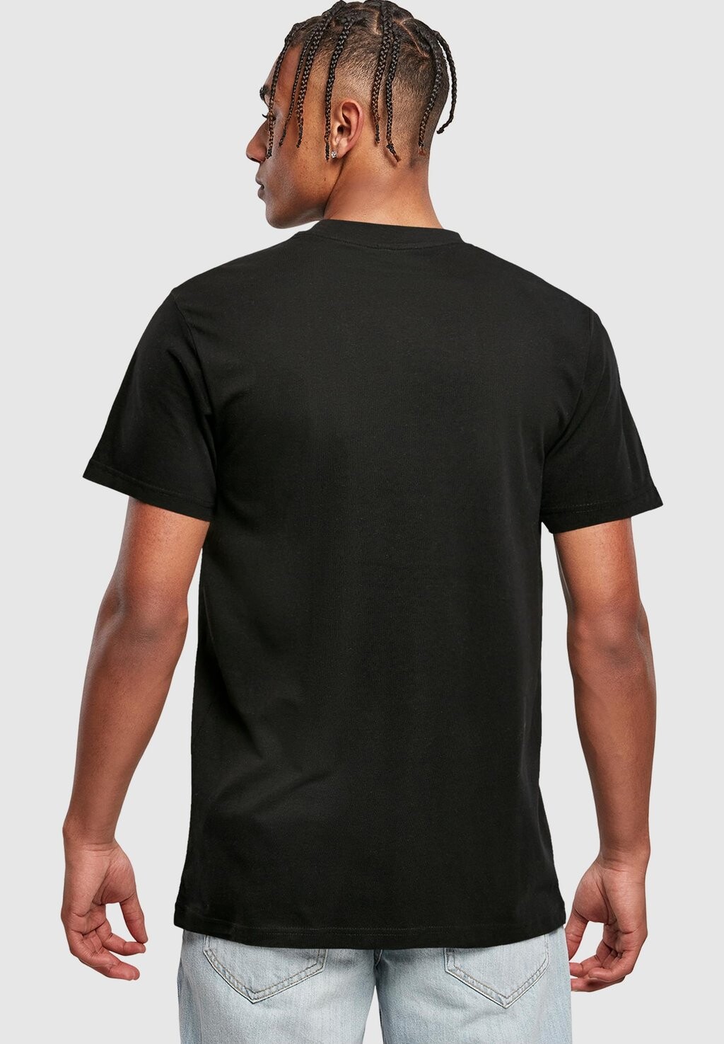 

Простая футболка GLOSSY HEART PRIDE Mister Tee, черный