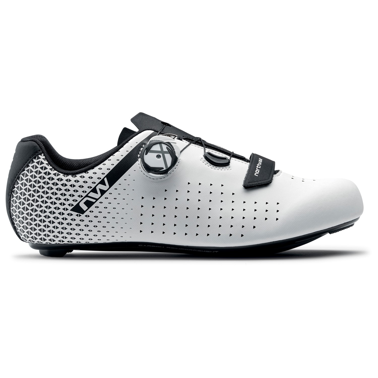 Велосипедная обувь Northwave Core Plus 2, цвет White/Black