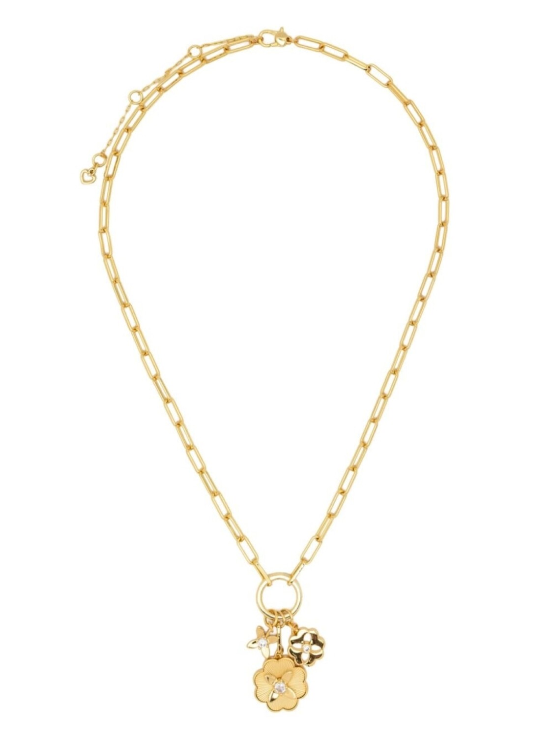 

Колье Heritage Bloom Charm Kate Spade, золотой