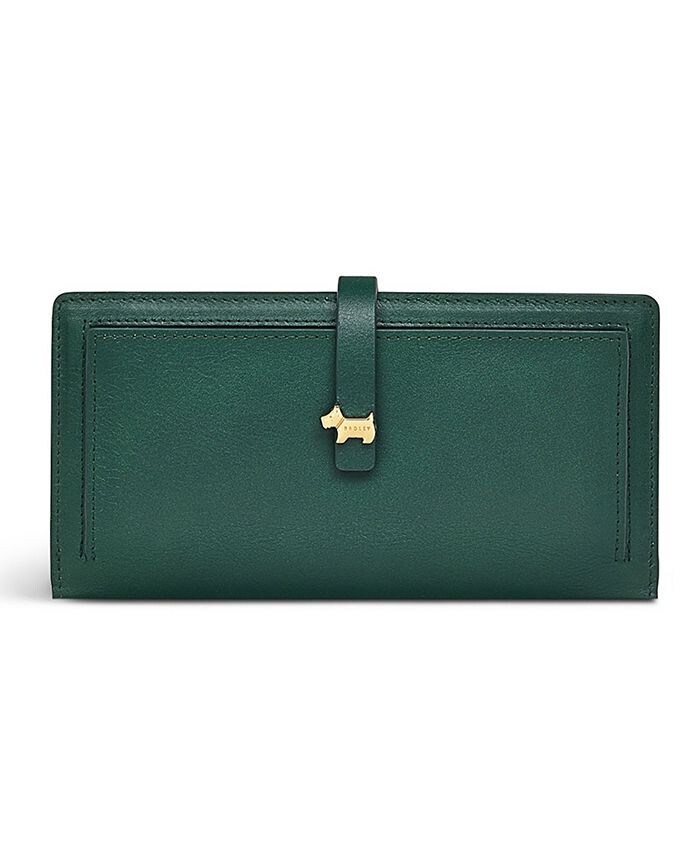 

Кожаный мини-кошелек двойного сложения NE-wick Road Radley London, цвет Alpine