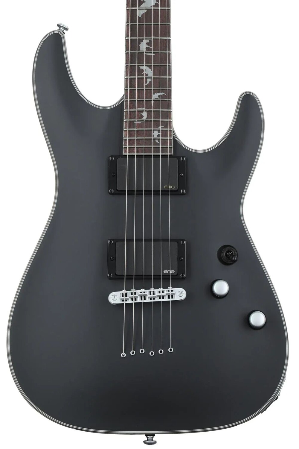 

Schecter Damien Platinum 6 - Сатиновый черный