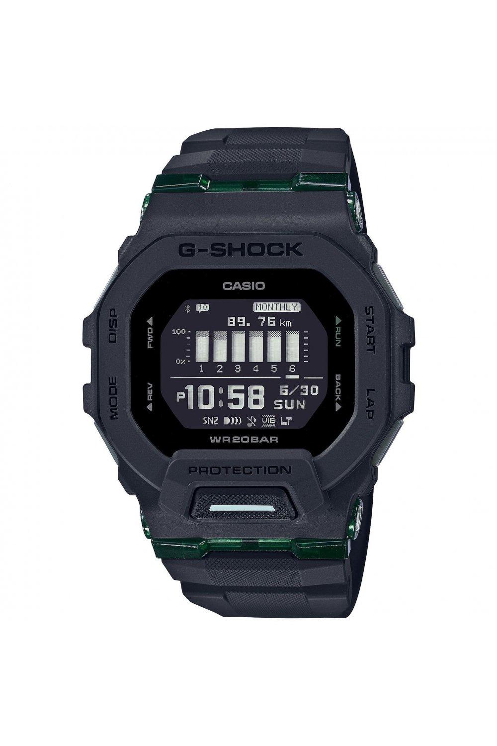 

Классические цифровые кварцевые часы G-Shock из пластика/смола — Gbd-200Uu-1Er Casio, черный