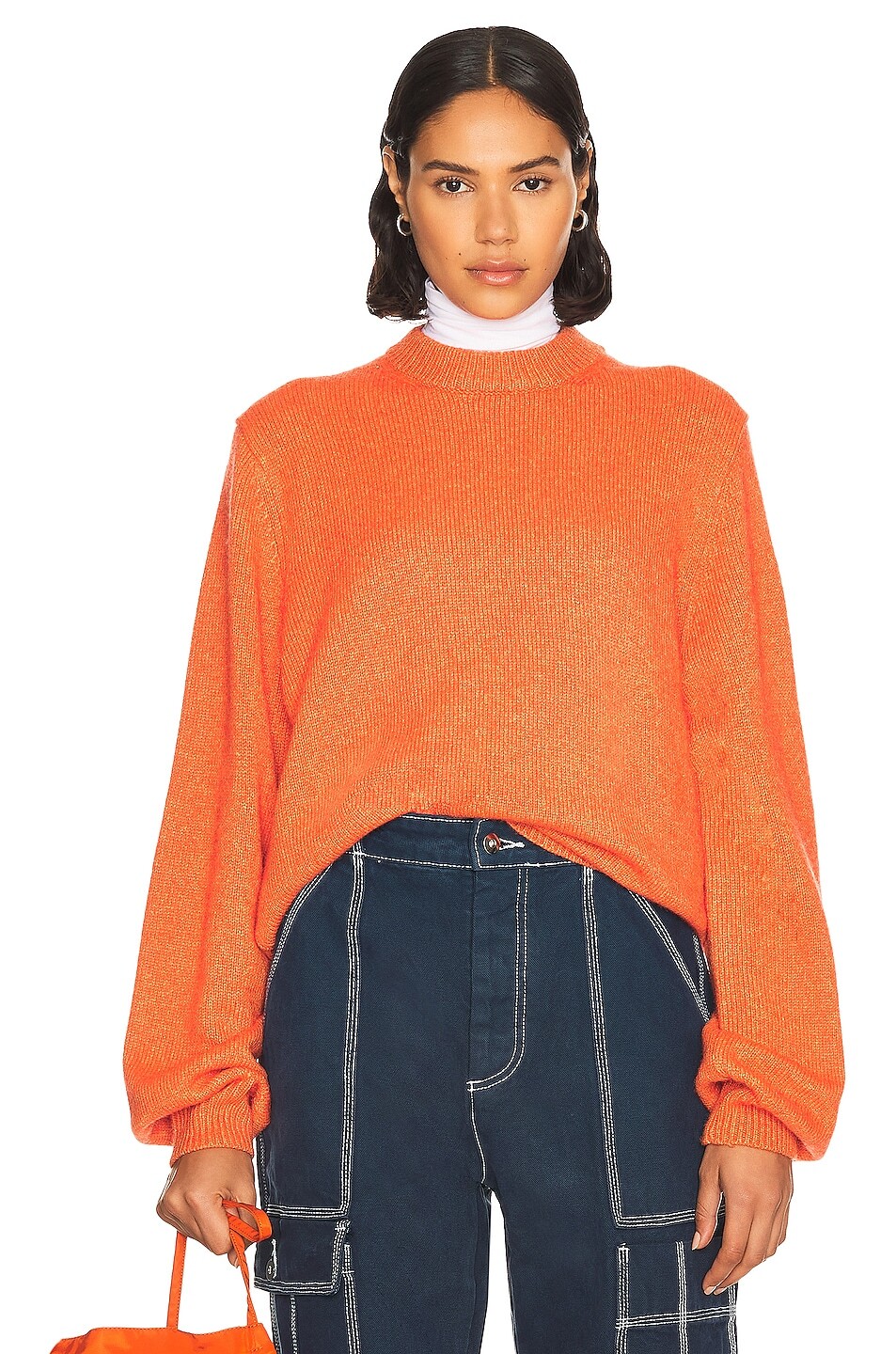 

Свитер Helsa Lynnea Crew Pullover, оранжевый