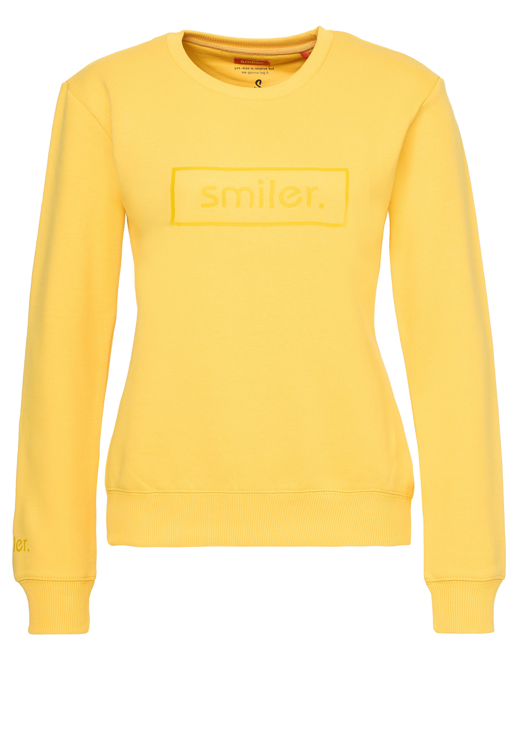 Толстовка smiler. pullover Cuddle., желтый цена и фото