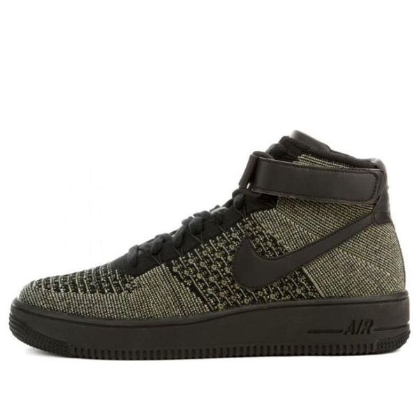 

Кроссовки air force 1 ultra flyknit mid Nike, черный