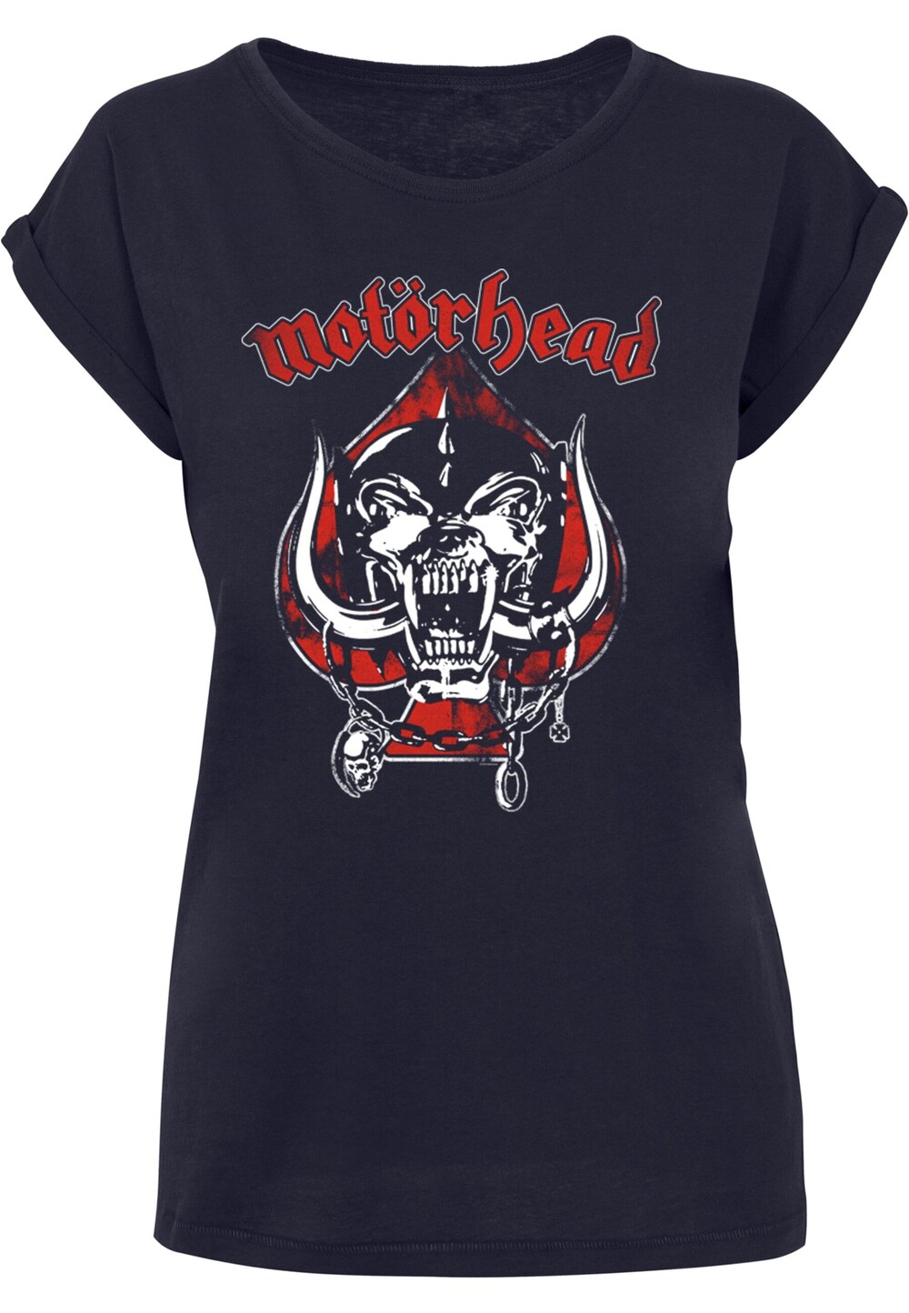 Рубашка Merchcode Motorhead - Spade Warpig, военно-морской подставки для книг motorhead warpig